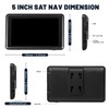 5 Inch sat navs, GPS Navigator for Car, Truck, RV,