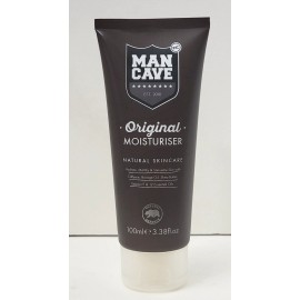 Natural Skincare MAN CAVE Original Moisturiser Natural Skincare Face and Neck 3.38 fl oz / 100 ml