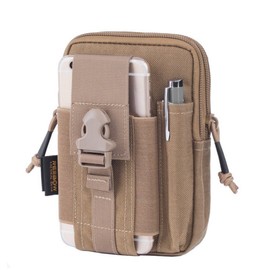 REEBOW GEAR Tactical Molle EDC Utility Pouch Gadget Belt Waist Bag with Cell Phone Holster Holder