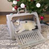 SportPet Designs Foldable Travel Cat Carrier - Front Door Plastic
