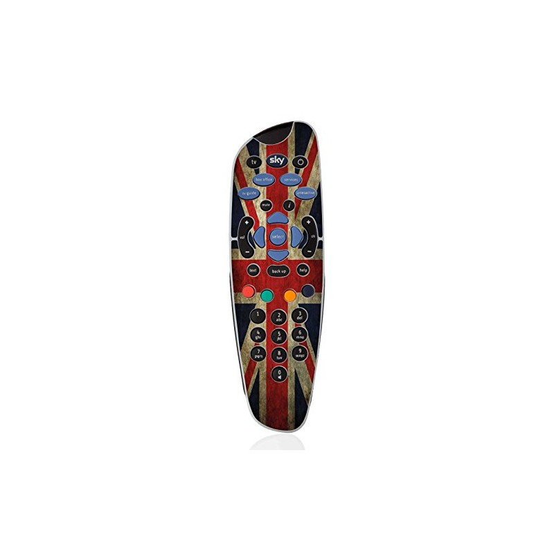 UK Retro Flag - TV Remote Controller Vinyl Skin Sticker