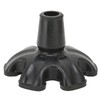 6 Support Feet Design Walking Cane Tips, Heavy Duty Rubbers