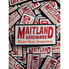 Unbranded Maitland Hardware Winter River Connecticut Morale Patch Beetlejuice Beetlejuice