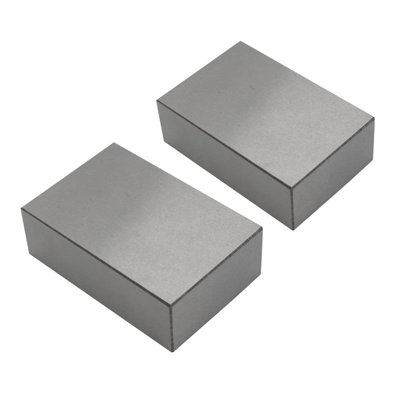 Nakkaa 2Pcs 123 Blocks Matched Pair Ultra Precision 0.0002" Machinist
