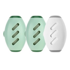 3 Stück Waschbare Klebrige Gel Fusselrolle Ball, Wiederverwendbare Fusselrollem, Kompakt Tragbar Fusselroller, Reusable Sticky Lint Roller, Tragbarer Aufkleber für Haustierhaar Kleidung Reisen im Haus