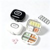 Pill Box 7 Days with Stickers, Set of 2 Pill