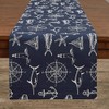 Split P Captain's Quarters Table Runner 15X72 - Navy