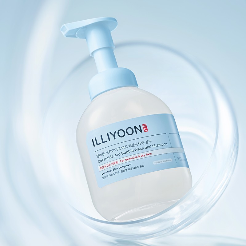 Illiyoon [일리윤]세라마이드 아토 버블워시 앤 샴푸 [Illyoon] Ceramide Ato Bubble