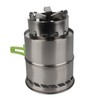 Outdoor Camping Equipment Windproof Wood Stove Cooking Stainless Steel Movable