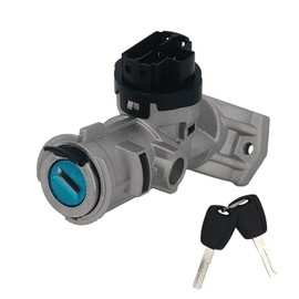 Ignition Switch Cylinder Housing Assembly with 2 Keys Compatible with Dodge Ram Promaster 1500 2500 3500 2014-2021 Replace 8XL669WERA