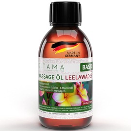 Kitama Massage Oil Aroma Leelawadee Frangipani - Body Oil for Massages - Care Oil - Aroma Oil - Nourishing Relaxation Oil - Thai - 250 ml