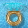 Inflatable Diamond Ring Swimming Ring – Swimming Ring as Romantic