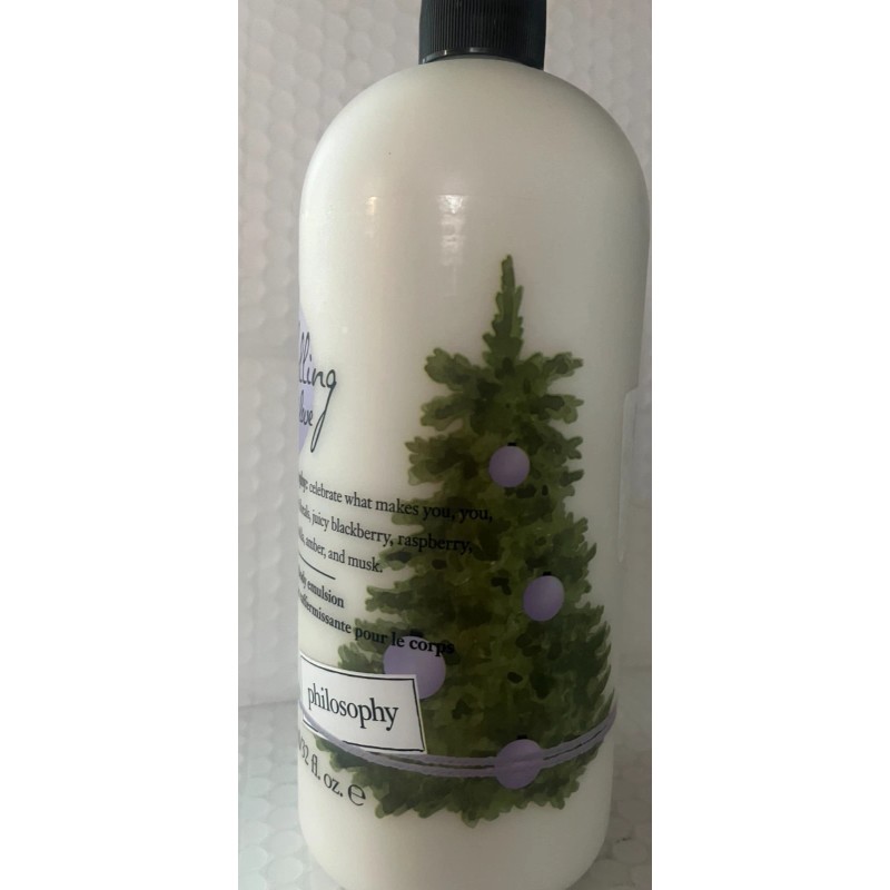 PHILOSOPHY FIRMING BODY EMULSION FALLING IN LOVE ,32FLOZ WITH REPLACEMENT