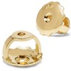 Everyday Elegance Solid 14K Yellow Gold Two Earring Back Replacement