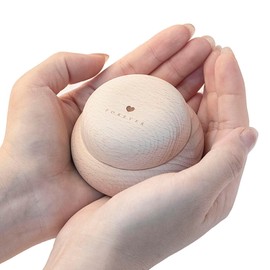 Urn Mini Urn Wooden Quarter Bone Memorial Urn Pet Small Urn (Japanese Heart)