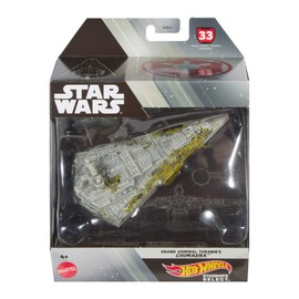 Hot Wheels Star Wars Starships Select Premium Diecast #33 Grand Admiral Thrawn's Star Destroyer Chimaera