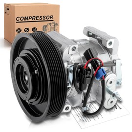 Dacall AC Compressor with Clutch Fit for Freightliner Cascadia 12.8L/14.8L/15.6L (with DD13 DD15 Engine) 2011-2017, A/C Compressor Replace 2265771000, A2265771000