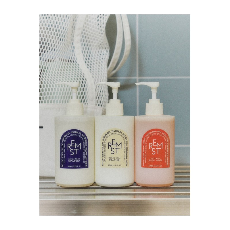 Shampoo & treatment & body wash 3-piece set double composition