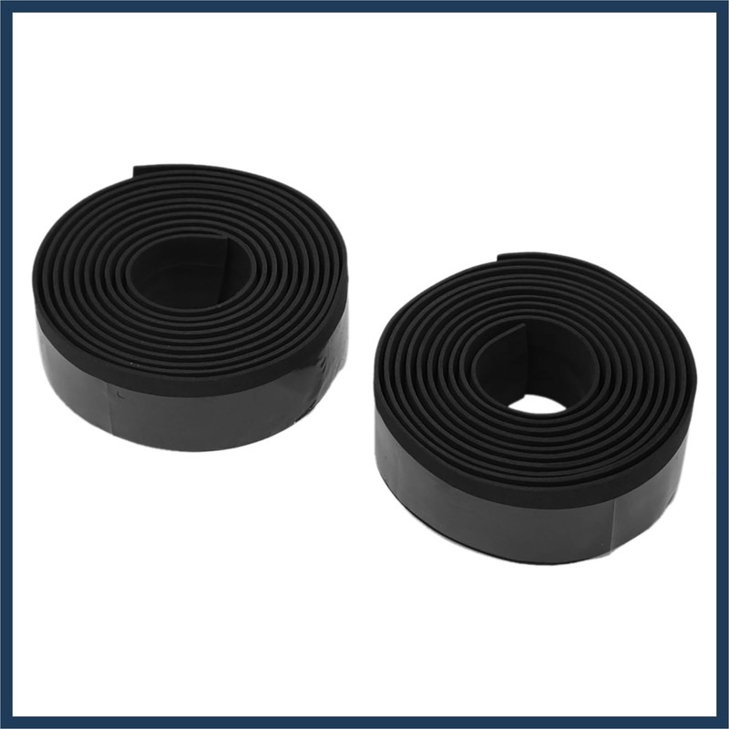 INFINAUTO 2pcs Black Foam Anti Slip Handlebar Tape Bar Grip