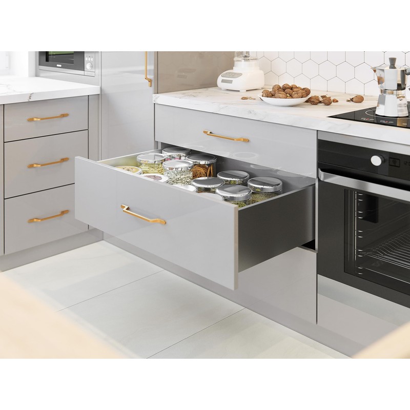 GTV - Flavio Furniture Handle - Zamak - Brass