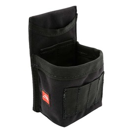 Diamondback GK1 Pouch - Small Tool Pouch with Belt Clip - Ideal Multi-Use Carpenter & Electrician Tool Pouch - 3" x 2.75" x 6.75" Modular Tool Belt Pouches for Utility Vests & Belts (Black)