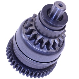 GLENPARTS Starter Drive Bendix Gear Replaces for Yamaha 600 Grizzly YFM600FWAK 1998 OEM 4WV-15570-01-00 4WV-15650-00-00