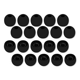 10 Pairs Medium Silicone Replacement Earbud Ear Buds Tips 3.9mm - 4mm Connection Point