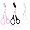 WLLHYF 3 Pieces Eyebrow Shaping Cutting Scissors Trimmer with Removable