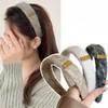 Velvet Accessory Headband Volume Hairband Winter Simple Wool Headband Light Brown 10ea
