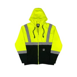 Buffalo Outdoors® Workwear Class 2 Hi Vis Reflective Safety Hoodie (L)
