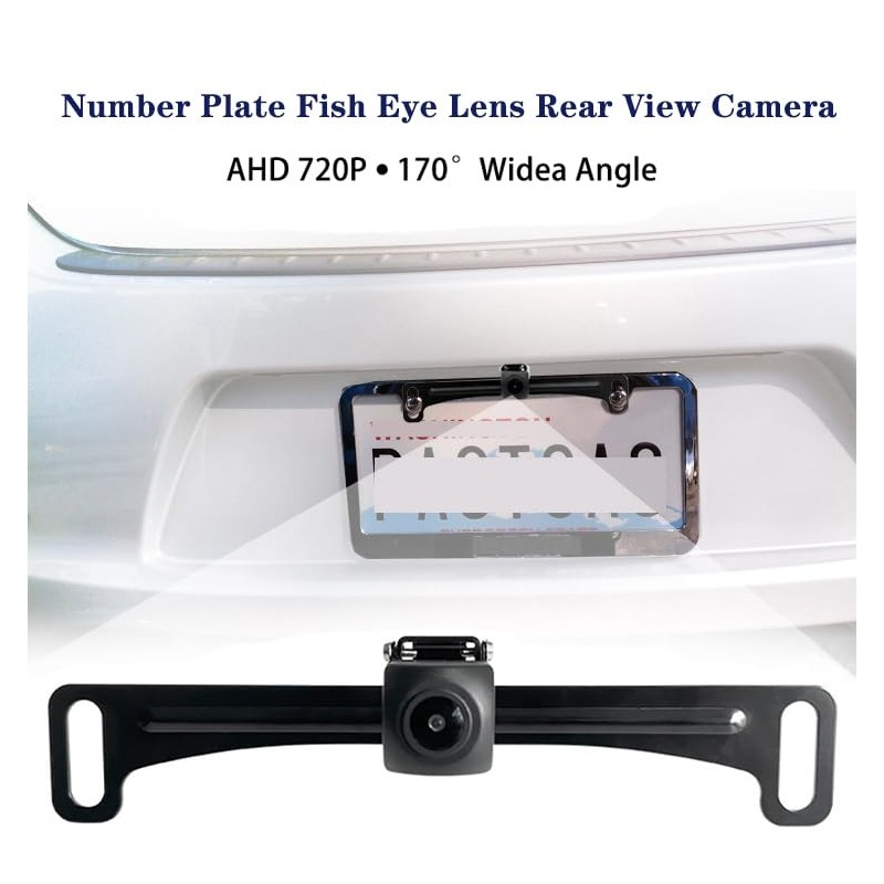 Backup Camera AHD 720P Metal 170 Degree Wide Angle Night