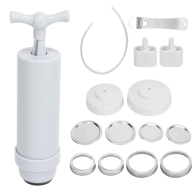 Jar Vacuum Sealer Kit Food Protector Jar Sealer with Accessory
