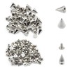 CEEYSEE Pack of 120 Punk Rivets 3 Sizes 7 x