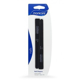 Manicare Buy Manicare Nail Shapers Medium/Fine 140mm 2 Pack Online