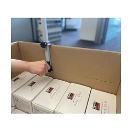 TRUSCO TET-235 Carton Scissor with Protective Cover