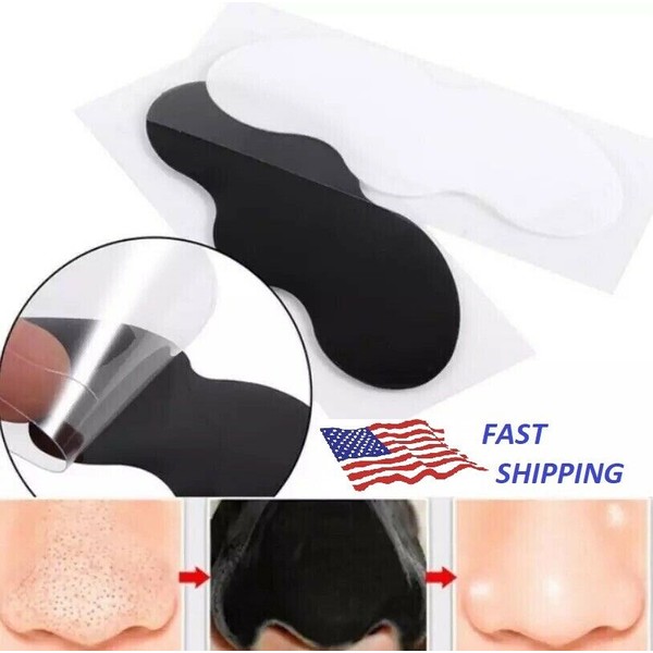 Unbranded 10 Strips Blackhead Nose Pore Strips Remover Cleansing Acne