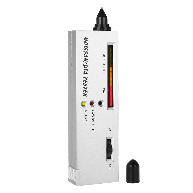 Professional Moissan LED Indicator Tester Moissanites Detector Pen Jewelry Testing
