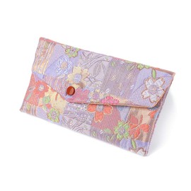 Prayer Beads Case, Nishijin Textile, Gold Brocade, 8 Types, Women's Prayer Beads Bag, Nishijin Bag, Made in Japan Kyoto, Lattice, Modern