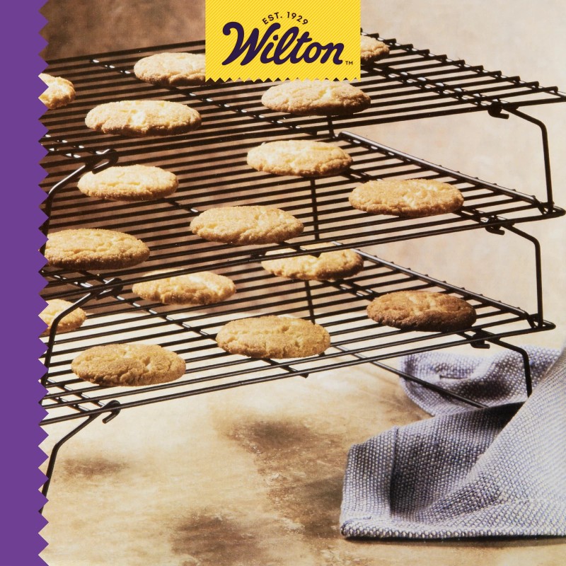 Wilton 3 Tier Cooling Rack for Baking Compact Versatile Durable