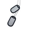Dogtags Placa Militares de Acero Inoxidable Collar – Ideal para