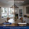 FLSNT 100W Equivalent LED Chandelier Light Bulbs E26 Base, 5000K