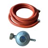 Teamson Home Regulator and connection hose, gas bottle, fire pit