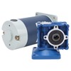 Worm Gear Motor DC Stainless Steel 90W 2100 R Min