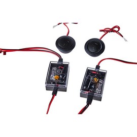 15-PR1V2 - Memphis Audio 1" PEI Dome Tweeters w/ Crossovers