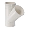 PATIKIL 4" Wye Pipe Fittings, Y-Shape Splitter Duct Hose Connector