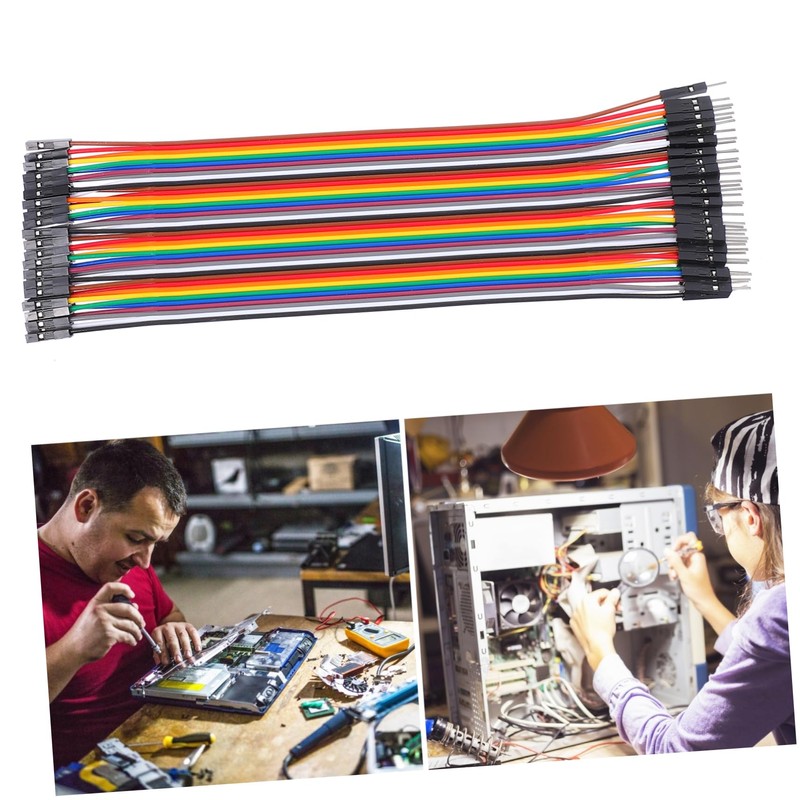 Operitacx Wire Jumper Breadboard Cables Diy Prototype Pcb Solderless Breadboard