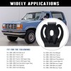 4Pcs Windshield Wiper Arm Pivot Adapter Connecting Arm Clip Replace