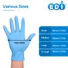 EDI Disposable Vinyl Gloves Medium, 100 pcs (Blue) - Powder-Free,