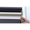 6DUSHOP Sortfle AM25 DC 12V Mechanical Limit Tubular Roller Blind