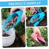 Sosoport 5pcs Ergonomic Potting Scoop Multi-Purpose Garden Tool for Succulent